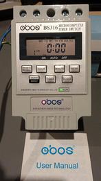 Micro Computer Timer Switch 230v/25A  (elektro) met manual, Ophalen of Verzenden