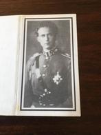 Gedachtenis prentje van koning Leopold III, Ophalen of Verzenden, Gebruikt, Buitenland, Kaart, Foto of Prent