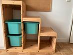 Ikea trofast hout met 6 opbergbakken, Ophalen of Verzenden, Zo goed als nieuw, Kast