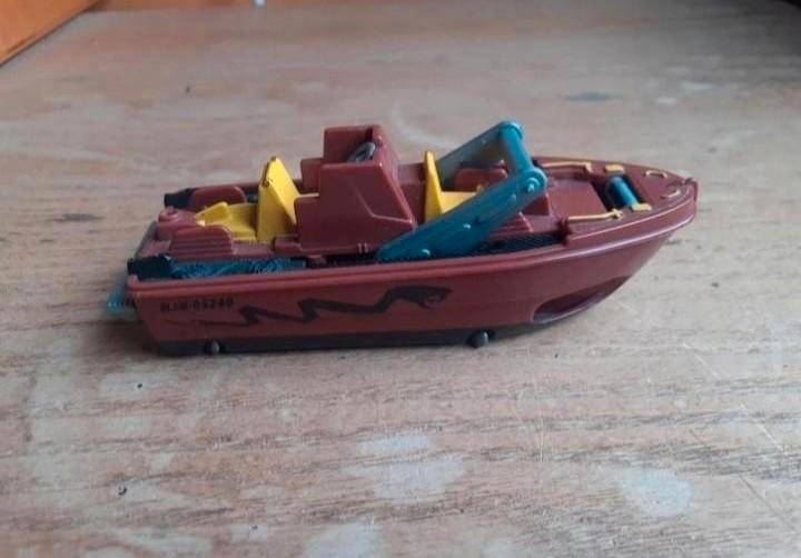 Matchbox torpedo boot voertuig 1988, Verzamelen, Speelgoed, Gebruikt, Ophalen of Verzenden