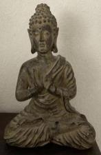 Zittende boedha, boeddha, boeda, buddha kunsthars; 18*8*12, Ophalen of Verzenden, Zo goed als nieuw
