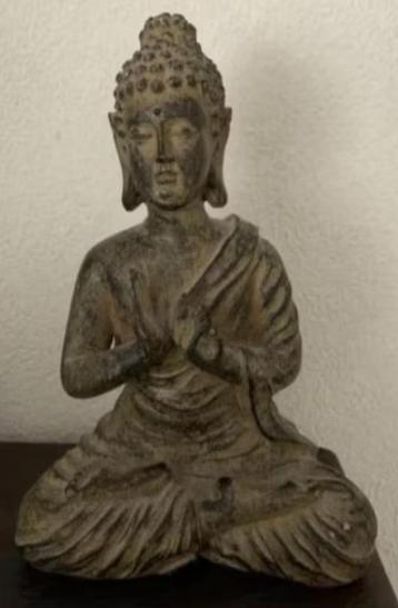 Zittende boedha, boeddha, boeda, buddha kunsthars; 18*8*12 beschikbaar voor biedingen