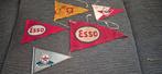 Oude Automobilia vlaggetjes. SHELL ESSO PAM EN CALTEX., Verzamelen, Ophalen of Verzenden, Gebruikt