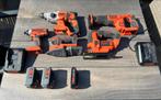 Black &Decker 18v accu set - Compleet 5 machines en 3 accu’s, Ophalen of Verzenden, Zo goed als nieuw