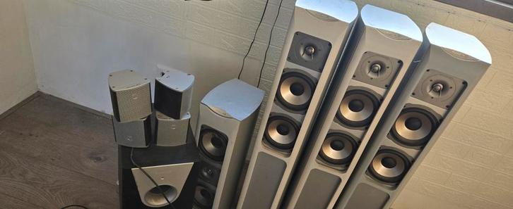 Quadral Speakerset, Audio, Tv en Foto, Luidsprekers, Gebruikt, Complete surroundset, Overige merken, Ophalen of Verzenden