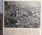 Weesp, luchtfoto Cacao-fabrieken van van Houten in 1928, Verzamelen, Verzenden