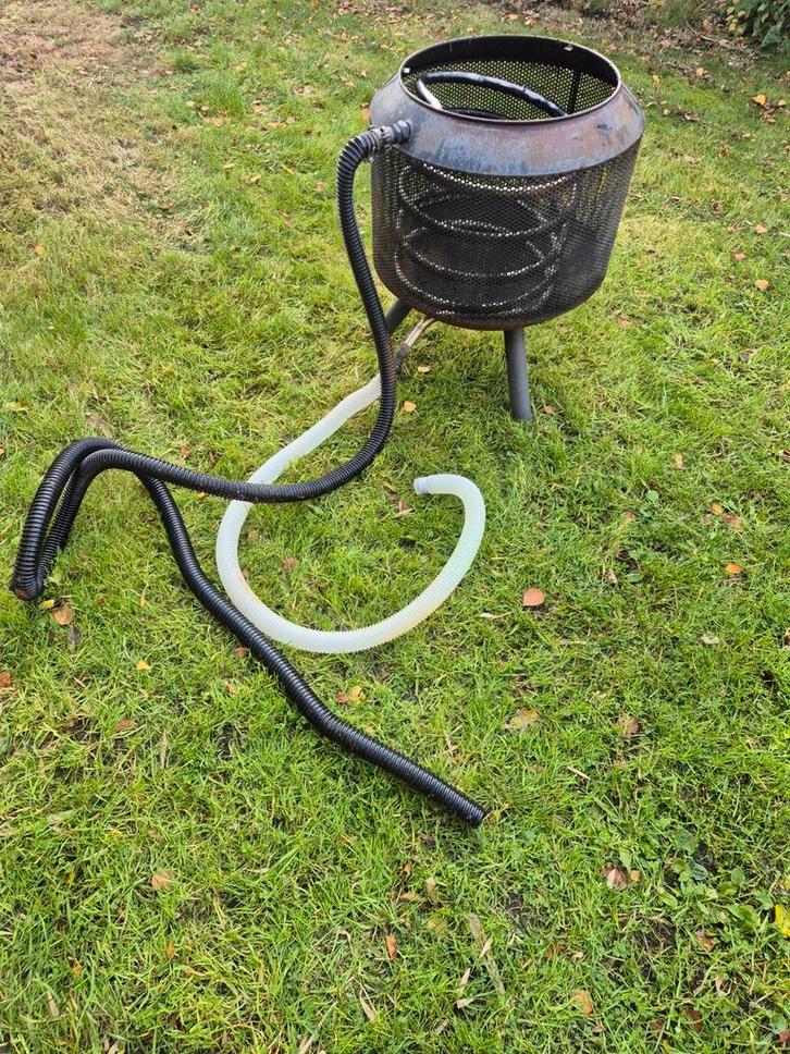 Zwembadverwarming Vuurkorf, Tuin en Terras, Vuurkorven, Gebruikt, Vuurkorf, Ophalen