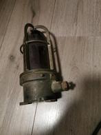 Oude messing wandlamp, Antiek en Kunst, Antiek | Lampen, Ophalen