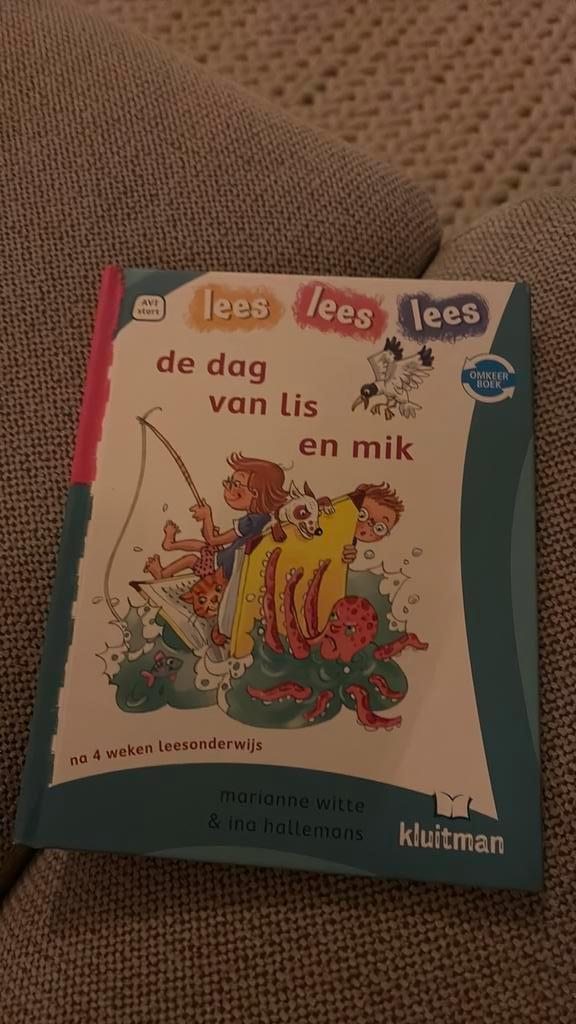 Leesboek 'Pas op, sis!' -& ‘De dag van lis en mik’ AVI Start, Boeken, Kinderboeken | Jeugd | onder 10 jaar, Zo goed als nieuw