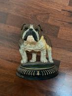 Vintage Engelse Bulldog deurstopper – zwaar gietijzer, Antiek en Kunst, Ophalen of Verzenden