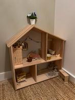 Houten Poppenhuis flisat ikea, Ophalen of Verzenden, Zo goed als nieuw, Poppenhuis