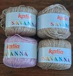 Katia Savanna Garen - 4 Bollen, Ophalen of Verzenden, Nieuw, Breien of Haken, Wol of Garen