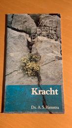 Met beste wensen! - Kracht - A.S. Rienstra, Ophalen of Verzenden, Zo goed als nieuw