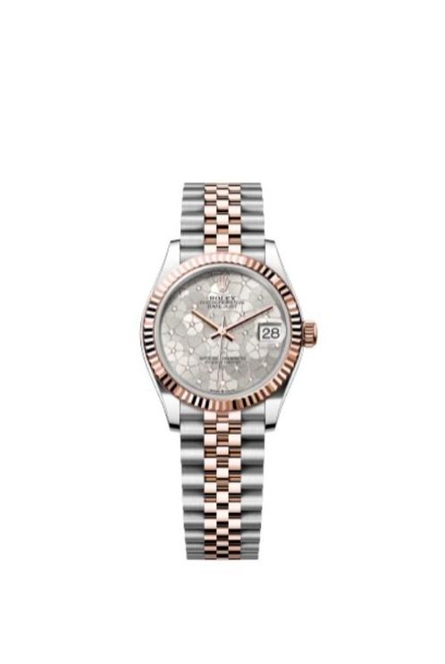 Rolex Datejust 278271 Floral Dial 31mm - Mint Condition 2023, Sieraden, Tassen en Uiterlijk, Horloges | Dames, Zo goed als nieuw