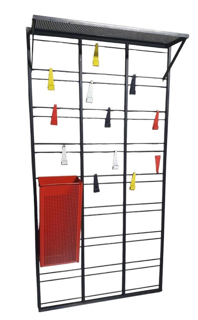 1971 vintage pilastro toonladder kapstok toonladderkapstok, Huis en Inrichting, Woonaccessoires | Kapstokken, Zo goed als nieuw