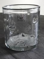 Puur Wonen windlicht metal chips 14x14., Overige materialen, 25 tot 50 cm, Ophalen of Verzenden, Zo goed als nieuw