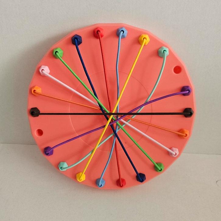 Brainteaser - haal uit de knoop challenge Roze, Kinderen en Baby's, Speelgoed | Educatief en Creatief, Ophalen of Verzenden