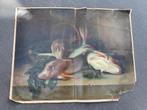 Zeer zeldzame Antieke zeefdruk Sauvage Vissen jaren '20 €25, Antiek en Kunst, Kunst | Litho's en Zeefdrukken, Ophalen of Verzenden