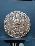 Bronzen penning 1583-1983, Ophalen of Verzenden, Brons