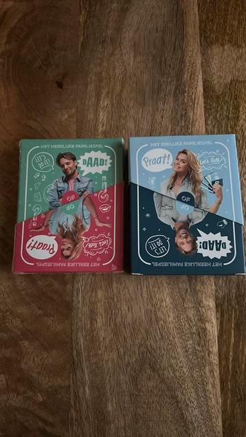 Praat of Daad spellen beschikbaar voor biedingen