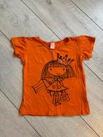 Oranje t-shirt Koningsdag 122, Kinderen en Baby's, Kinderkleding | Maat 122, Frends, Meisje, Gebruikt, Ophalen of Verzenden