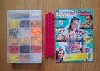 Loom elastiekjes set met boek, Hobby en Vrije tijd, Knutselen, Ophalen of Verzenden, Gebruikt, Materiaal