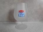 Glas 250 ml. Frosted Ice Tea Lipton Ice, Ophalen of Verzenden, Zo goed als nieuw, Frisdrankglas