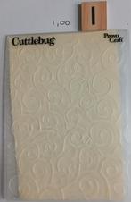 Embossing folder, Hobby en Vrije tijd, Kaarten | Zelf maken, Ophalen of Verzenden, Zo goed als nieuw, Overige thema's, Pons of Mal