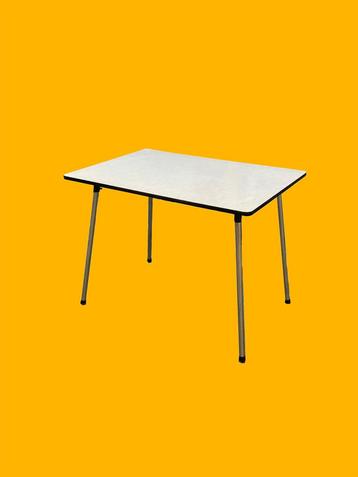 80s Formica tafel bureau sidetable vintage retro eettafel 1 beschikbaar voor biedingen