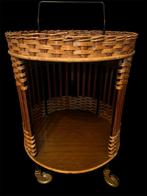 Mooie retro serveerwagen / barkar / trolley, Antiek en Kunst, Curiosa en Brocante, Ophalen of Verzenden