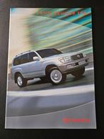 Brochure Toyota Landcruiser 100 2003, Boeken, Ophalen of Verzenden, Zo goed als nieuw, Toyota