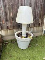 Elho Pure Twilight 50 Bloempot met Verlichting, Ophalen, Kunststof, 40 cm of meer, Rond