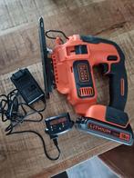 Decoupeerzaag, Doe-het-zelf en Verbouw, Gereedschap | Zaagmachines, Gebruikt, Decoupeerzaag, Ophalen of Verzenden, Black & Decker