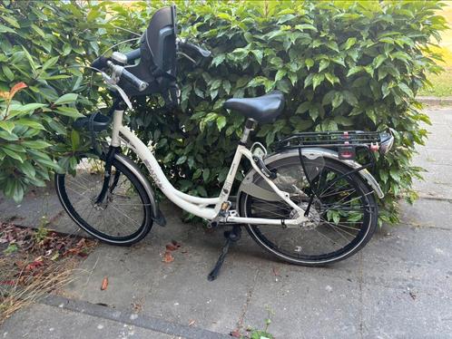 Mama fiets, Fietsen en Brommers, Fietsen | Dames | Moederfietsen, Gebruikt, Sparta, 1 zitje, Dubbele standaard, Versnellingen
