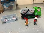 Playmobil set vuilniscontainer, Ophalen