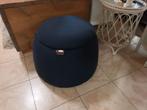Mooie Donkerblauwe Poef., Ophalen, Minder dan 50 cm, Gebruikt, Rond