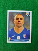 Fabio Cannavaro #413 Italië Panini 2010 FIFA World Cup, Ophalen of Verzenden, Zo goed als nieuw, Losse kaart, Foil