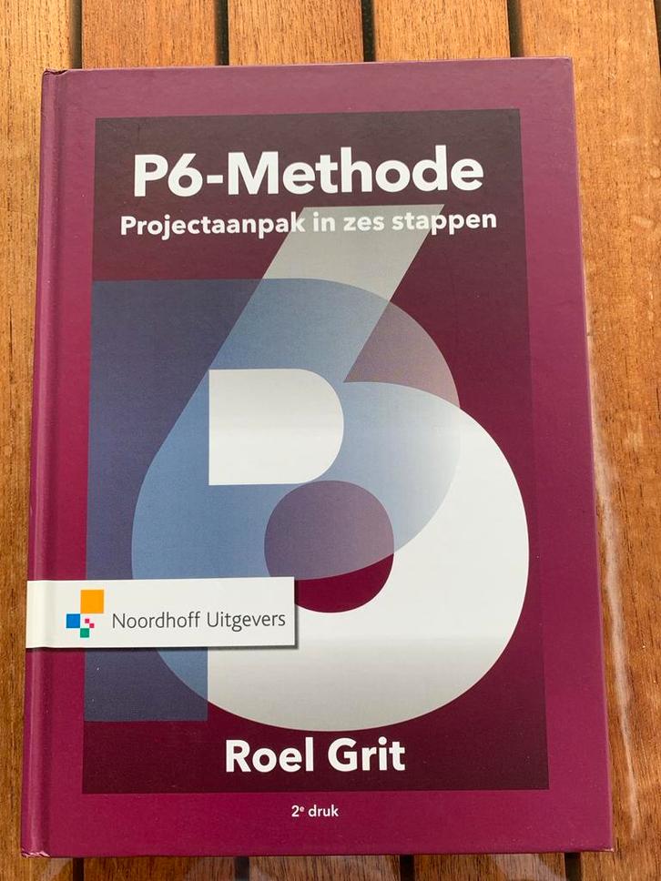 P6-Methode - Projectaanpak in zes stappen, Boeken, Studieboeken en Cursussen, Nieuw, HBO, Ophalen of Verzenden