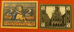 2 en 50 Mark Duitsland noodgeld Münster, mint kwaliteit, Ophalen of Verzenden, Duitsland