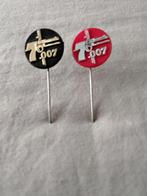 2x 007 speldje plastic, Verzamelen, Speldjes, Pins en Buttons, Ophalen, Nieuw