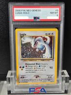 PSA 8 - Lugia Holo #9 (2001 Pokemon Neo Genesis), Hobby en Vrije tijd, Verzamelkaartspellen | Pokémon, Ophalen of Verzenden, Zo goed als nieuw
