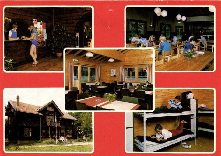 Jeugdberberg De Klein Haar, Gorssel - 5 afb - ongelopen, Verzamelen, Ansichtkaarten | Nederland, Ongelopen, Noord-Brabant, Ophalen of Verzenden
