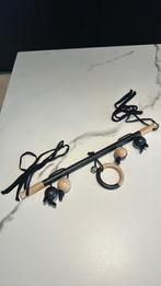 Trapeze Baby Box hout/zwart, Ophalen, Zo goed als nieuw, In hoogte verstelbaar