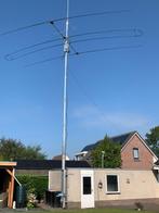 Elektriche Uitschuifbare Aluminium koker mast, Telecommunicatie, Antennes en Masten, Ophalen, Gebruikt, Mast