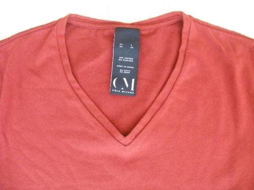 COLD METHOD t- shirt donker rood maat S, Kleding | Heren, T-shirts, Nieuw, Maat 48/50 (M), Rood, Verzenden