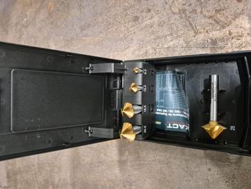 Nieuwe set verzinkboren beschikbaar voor biedingen