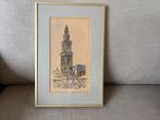 Schilderij Martinitoren Groningen, Ophalen of Verzenden