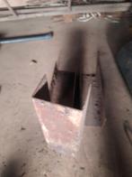 Koppel stukken ten behoeve van sleufsilo wanden