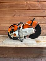 STIHL TS410 benzine bandenzaag, Tuin en Terras, Ophalen of Verzenden, Gebruikt, Overige soorten, Stihl