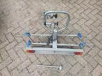 Stevige fietsendrager voor 2 fietsen instelbaar & kantelbaar, Ophalen, E-fiets, Brede banden, 2 fietsen